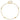 14K Diamond-cut Rice Puff Beads 4-Station 9 inch Plus 1 inch Extender - Total 10 inch Anklet - Image 4