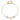 14K Two-Tone Heart Bracelet with Diamond-Cut Beads and Extender - Image 3