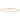 14K Two-Tone Twisted Link Anklet with Extender - 10 Inch Total Length - Image 2