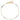 14K Two-Tone Diamond-Cut Leaf Anklet with Extender - 10 Inches Total Length - Image 4