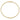 14k Gold Polished Open Heart Anklet on Bismark Chain - 9 Inch - Image 3