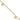 14K Polished Curb Chain with 3 Puffed Heart Dangles 9 inch Plus 1 inch Extender - Total 10 inch Anklet - Image 1