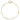 14K Gold Polished Heart Link Anklet with Extender, 10 Inches Total - Image 5