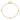 14K Gold Heart-In-Heart Link Anklet with Extender, 10-Inch Length - Image 4