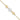 14K Two-Tone Flower Cut-Out Anklet with Extender, 10 Inches Total - Image 1