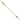 14k Gold Leaf Anklet with Glass Eye Bead and Extender – 10 Inches Total Length - Image 1