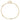 14K Gold Filigree Link Anklet with Extender - Elegant 10-Inch Design - Image 5