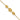 14K Gold Mariner Link Anklet with Extender - Trendy 10 Inch Design - Image 1