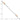 14K Two-Tone White and Rose Gold Heart Station Anklet, 10-Inch Length - Image 7