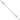 14K Two-Tone White and Rose Gold Heart Station Anklet, 10-Inch Length - Image 1