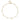 14K Polished Dangle Crosses and Circles 9 inch Plus 2 in Extender - Total 11 inch Anklet - Image 3