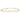14K Gold Diamond-Cut Beaded Anklet with Extender - 11.5 Inches - Image 3