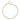 14K Gold Diamond-Cut Beaded Anklet with Extender - 11.5 Inches - Image 4