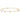 14K Gold Polished Circle Dangle Anklet with Extender - 10 Inches Total Length - Image 3