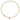 14k Gold Figaro Link Anklet with Dangling Puffed Heart Charm - Image 4
