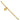 14k Gold Figaro Link Anklet with Dangling Puffed Heart - Image 1
