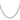 14K White Gold 20 inch 4.3mm Semi-Solid Curb with Lobster Clasp Chain - Image 2