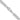 14K White Gold 22-Inch Curb Chain with Lobster Clasp - Modern Elegance - Image 3