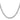14K White Gold 20 inch 5.25mm Semi-Solid Curb with Lobster Clasp Chain - Image 2