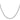 14k White Gold Figaro Chain Necklace - 26 Inch, 2.5mm Modern Style - Image 2
