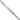 14K White Gold 20 inch 2.5mm Semi-Solid Figaro with Lobster Clasp Chain - Image 3