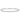 14K White Gold 10 inch 2.5mm Semi-Solid Figaro with Lobster Clasp Chain - Image 4