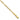 14K Gold 10-Inch Figaro Anklet with Lobster Clasp - Image 1