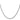 14K White Gold 16" Semi-Solid Curb Chain with Lobster Clasp - Image 2