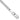 14K White Gold 7 inch 2.5mm Semi-Solid Curb with Lobster Clasp Bracelet - Image 1
