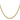 14K 18 inch 3.3mm Diamond-cut Semi Solid with Lobster Clasp Chain - Image 2