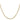 14K Gold 18-Inch Semi-Solid Rope Chain with Lobster Clasp - Image 2