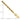14K Gold 2.8mm Semi Solid Rope Anklet with Lobster Clasp - Image 1