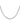 14K White Gold 26" Round Box Chain with Lobster Clasp - Image 2