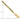 14K 9 inch 2.75mm Lightweight Singapore with Lobster Clasp Anklet - Image 2