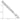 14K White Gold 9 inch 3.5mm Semi-Solid Figaro with Lobster Clasp Chain - Image 2