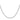 14k White Gold 2.2mm Semi-Solid Beveled Paperclip Chain - Image 2