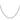14k White Gold Beveled Paperclip Chain Necklace - 3.0mm Modern Elegance - Image 2