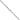 14k White Gold 3.0mm Semi-Solid Beveled Paperclip Chain - Image 2