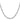 14k White Gold 4.4mm Figaro Chain Necklace - 16 Inches of Style - Image 2