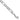 14K White Gold Figaro Bracelet with Lobster Clasp - 7 inch, 5.75mm - Image 1