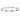 14k White Gold Complete Diamond and Oval Garnet Wavy Link 7 inch Bracelet - Image 3
