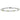 14k White Gold Complete Diamond and Oval Peridot Wavy Link 7 inch Bracelet - Image 3