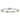 14k White Gold Complete Oval Peridot and Diamond Infinity Link 7 inch Bracelet - Image 3