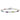 14k White Gold Complete Diamond and Oval Garnet/Swiss Blue Topaz/Citrine/Amethyst/Peridot Infinity 7 inch Rainbow Bracelet - Image 3