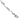 10k White Gold Diamond Chain Bracelet for Effortless Elegance - Image 1