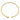 14k Gold Polished Diamond X and O Flexible Cuff Bracelet - Image 2