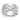 High-Polished 14k White Gold Woven Dome Ring for Effortless Style - Image 1