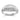 14k White Gold Ribbed Dome Ring for Effortless Style - Image 1