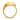 14k Gold Polished Dome Ring - Modern Statement Jewelry - Image 1