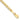 14K Gold Concave Anchor Bracelet with Lobster Clasp - 7 Inch - Image 1